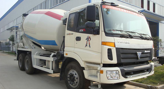 歐曼后雙橋混凝土攪拌車(chē) 