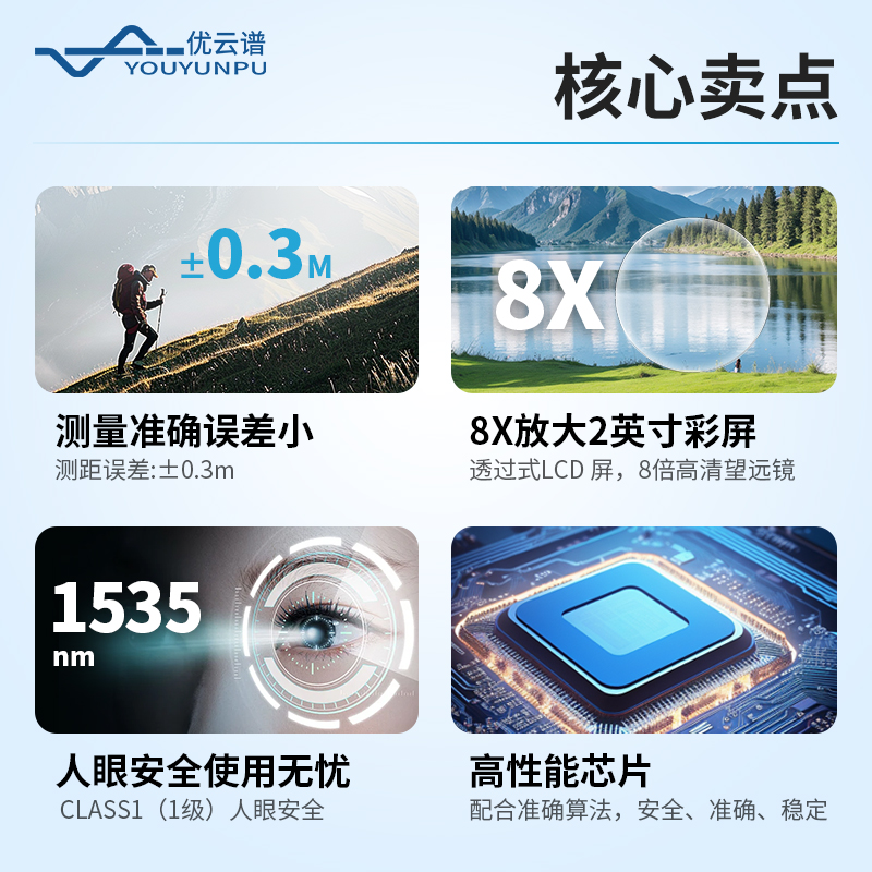 便攜式激光測(cè)距測(cè)高儀